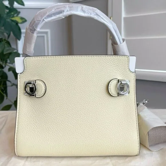 🌸NeW! Authenticated! Rare! Tory Burch PETITE LEE RADZIWILL DOUBLE BAG - Picture 12 of 17